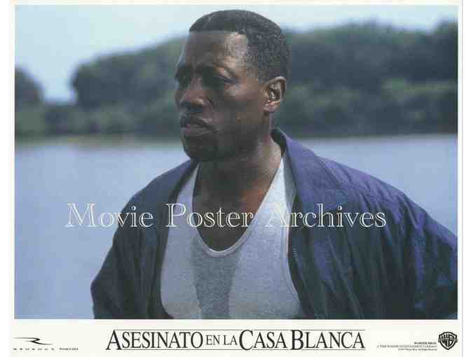 MURDER AT 1600, 1997, Spanish lobby cards. Wesley Snipes, Alan Alda, Ronny Cox