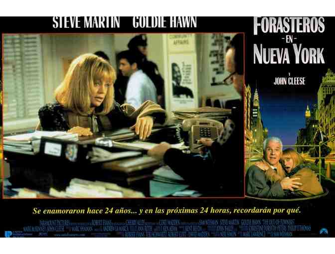 OUT OF TOWNERS, 1999, Spanish lobby cards, Steve Martin, Goldie Hawn