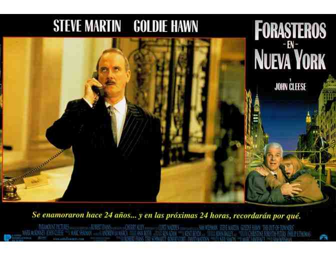 OUT OF TOWNERS, 1999, Spanish lobby cards, Steve Martin, Goldie Hawn
