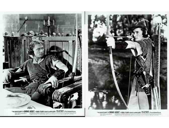 ADVENTURES OF ROBIN HOOD, 1938, movie stills, Errol Flynn, Olivia De Havilland