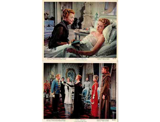 SWAN, 1956, mini lobby cards, Grace Kelly, Alec Guinness