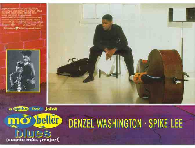 MO BETTER BLUES, 1990, Spanish lobby cards, Denzel Washington, Wesley Snipes