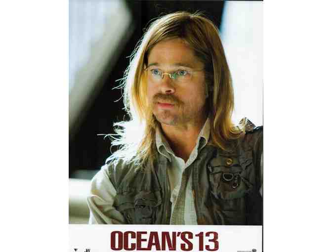 OCEANS 13, 2007, French lobby cards, Brad Pitt, Matt Damon