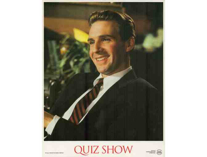 QUIZ SHOW, 1995, French lobby cards, Ralph Fiennes, John Turturro