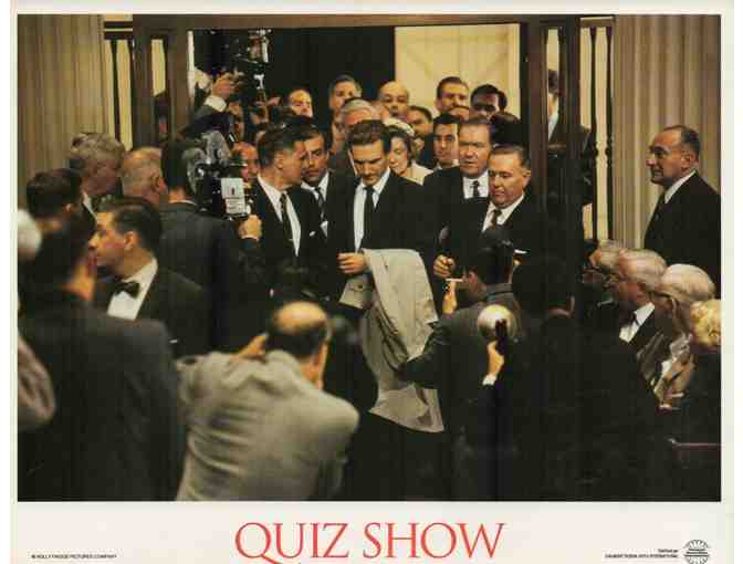 QUIZ SHOW, 1995, French lobby cards, Ralph Fiennes, John Turturro
