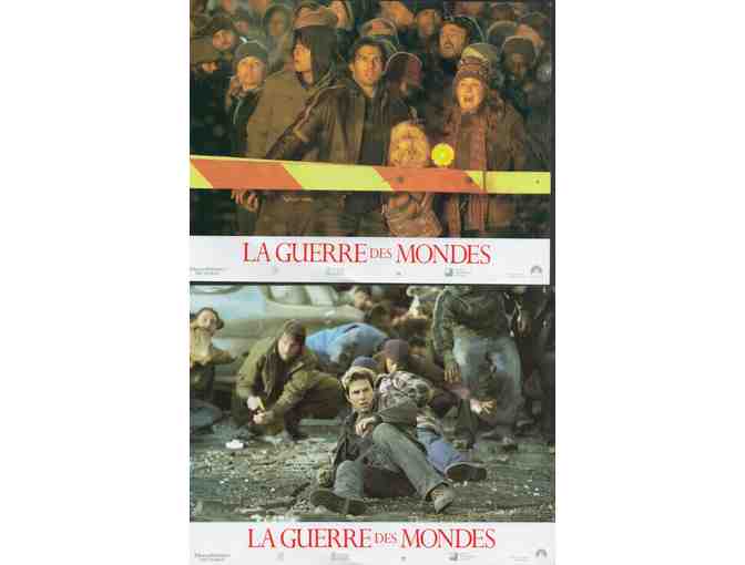 WAR OF THE WORLDS, 2005, French lobby cards, Tom Cruise, Dakota Fanning