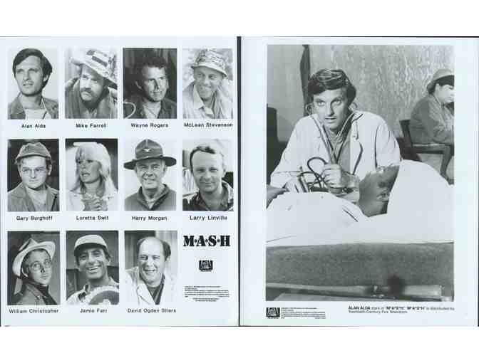 MASH, TV series, collectors lot, Alan Alda, Wayne Rogers, Jamie Farr