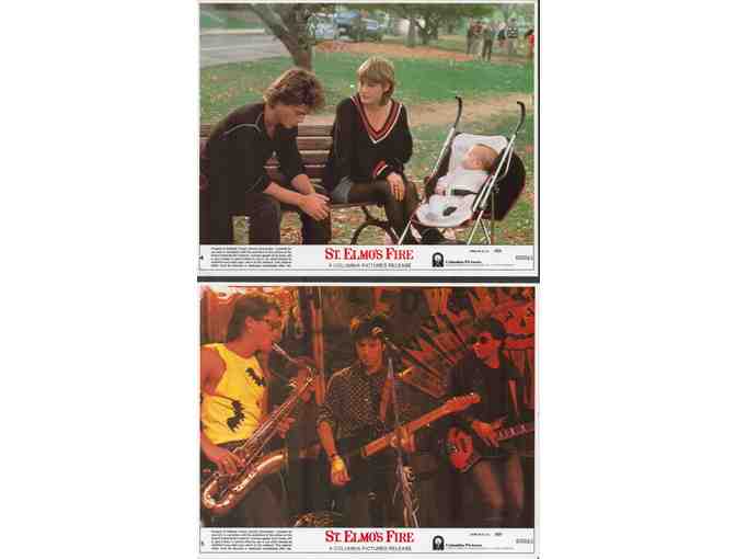 ST. ELMOS FIRE, 1985, mini lobby cards, Rob Lowe, Demi Moore
