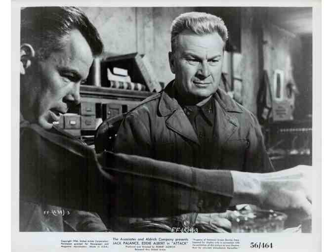 ATTACK, 1956, movie stills, Jack Palance, Eddie Albert