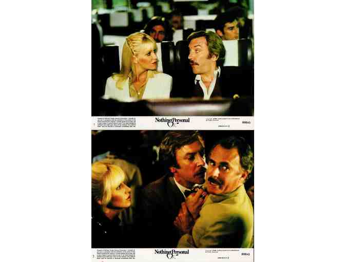 NOTHING PERSONAL, 1980, cards and stills, Donald Sutherland, Suzanne Somers