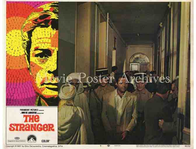 STRANGER, 1968, lobby cards, Marcello Mastroianni, Anna Karina