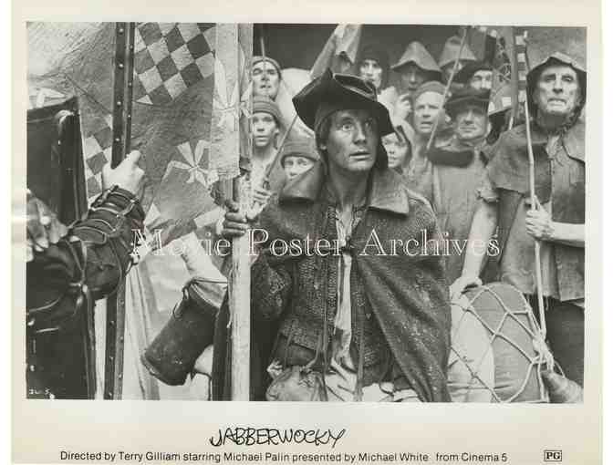 JABBERWOCKY, 1977, movie still set, Terry Gilliam, Michael Palin, Terry Jones.