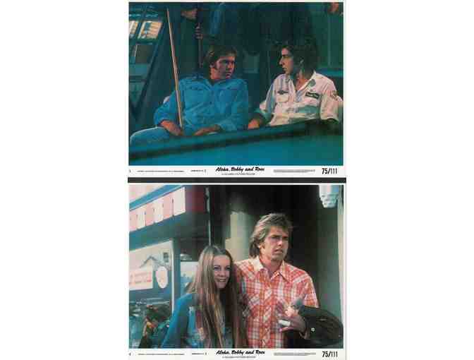 ALOHA, BOBBY AND ROSE, 1975, mini lobby cards, Paul Le Mat, Robert Carradine
