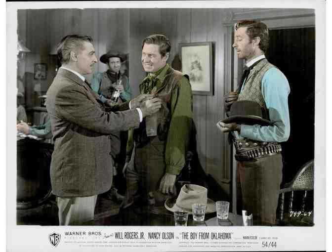 BOY FROM OKLAHOMA, 1954, movie stills, Will Rogers Jr., Lon Chaney Jr.