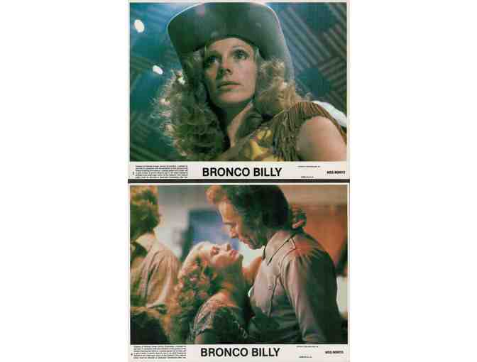 BRONCO BILLY, 1980, mini lobby cards, Clint Eastwood, Sondra Locke