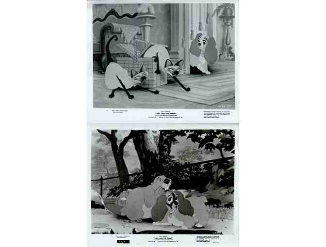 LADY AND THE TRAMP, 1955, movie stills, Walt Disney cartoon