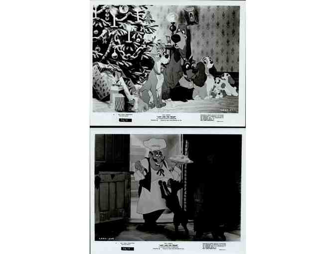 LADY AND THE TRAMP, 1955, movie stills, Walt Disney cartoon