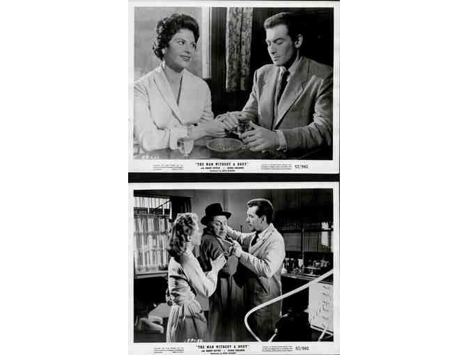 MAN WITHOUT A BODY, 1957, movie stills, Robert Hutton, Julia Arnall