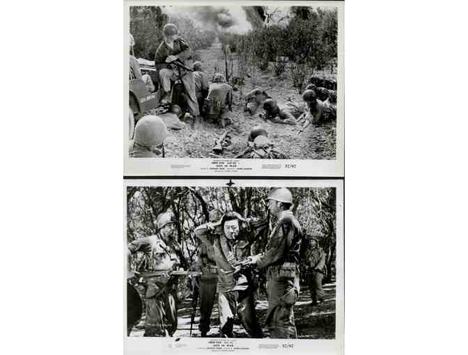 MEN IN WAR, 1957, movie stills, collectors lot, Robert Ryan, Aldo Ray