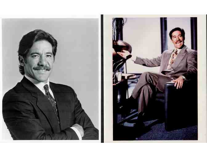 Geraldo Rivera, group of classic celebrity portraits, stills or photos