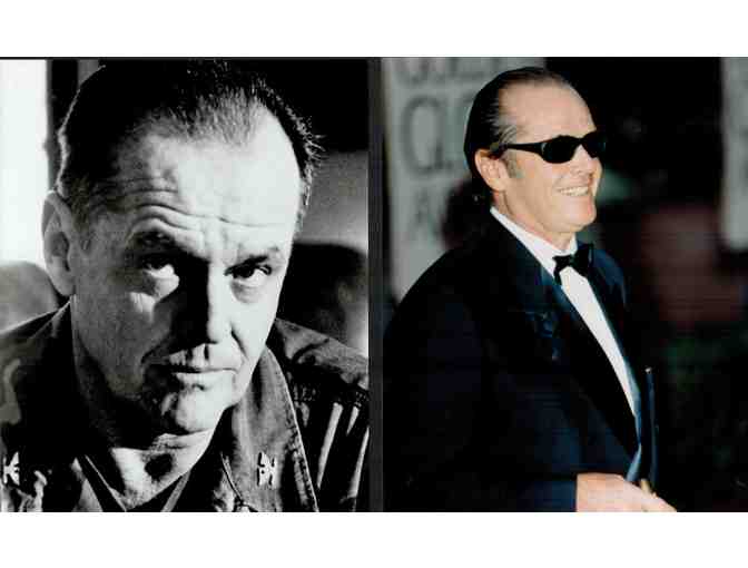 Jack Nicholson, group of classic celebrity portraits, stills or photos