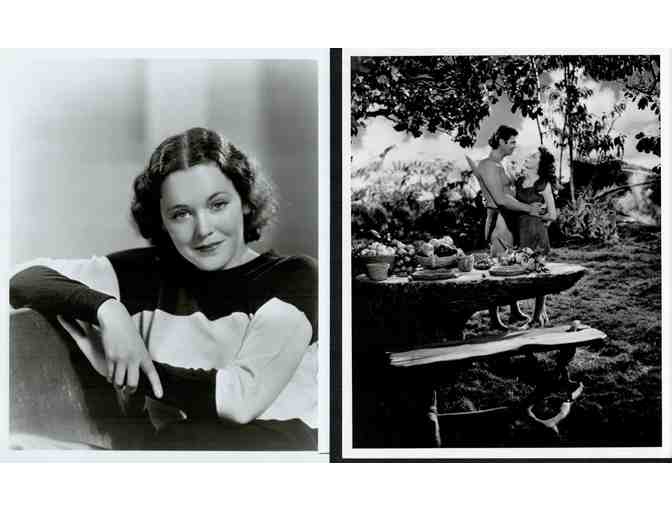 Maureen OSullivan, group of classic celebrity portraits, stills or photos