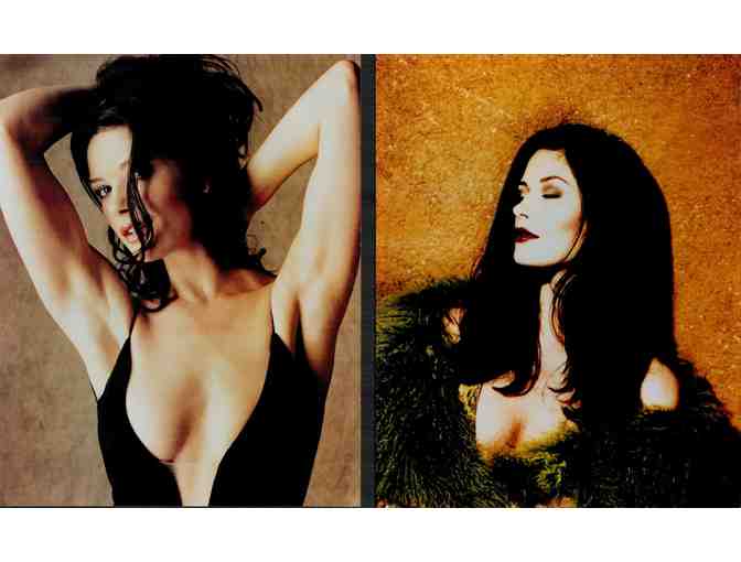 Catherine Zeta-Jones, group of classic celebrity portraits, stills or photos