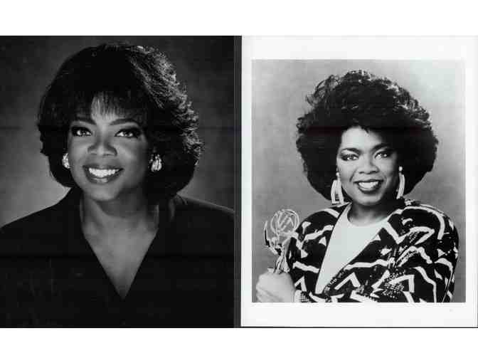 Oprah Winfrey, group of classic celebrity portraits, stills or photos