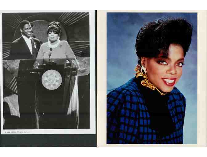 Oprah Winfrey, group of classic celebrity portraits, stills or photos