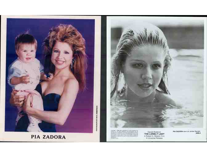 Pia Zadora, group of classic celebrity portraits, stills or photos