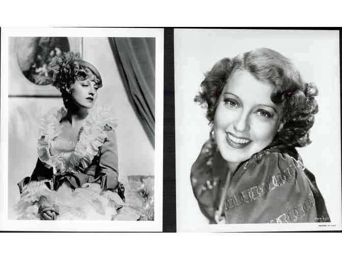 Jeanette MacDonald, group of classic celebrity portraits, stills or photos