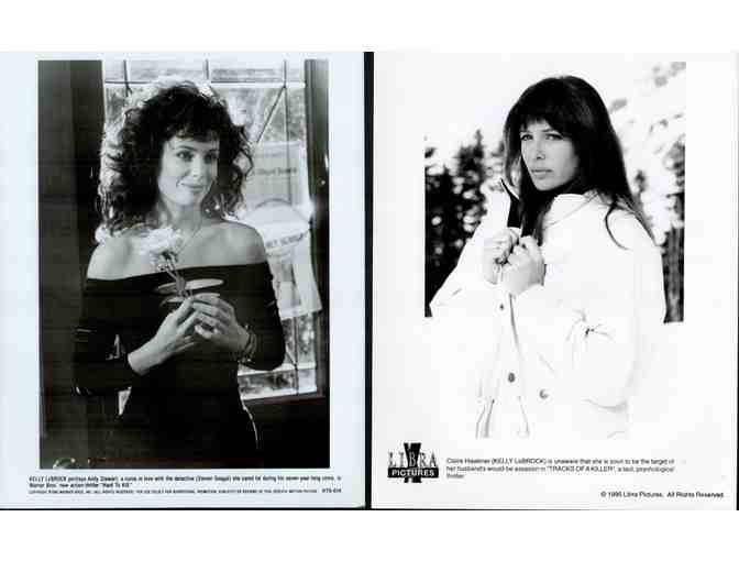 Kelly LeBrock, group of classic celebrity portraits, stills or photos