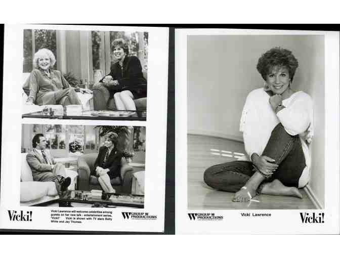 Vicki Lawrence, group of classic celebrity portraits, stills or photos