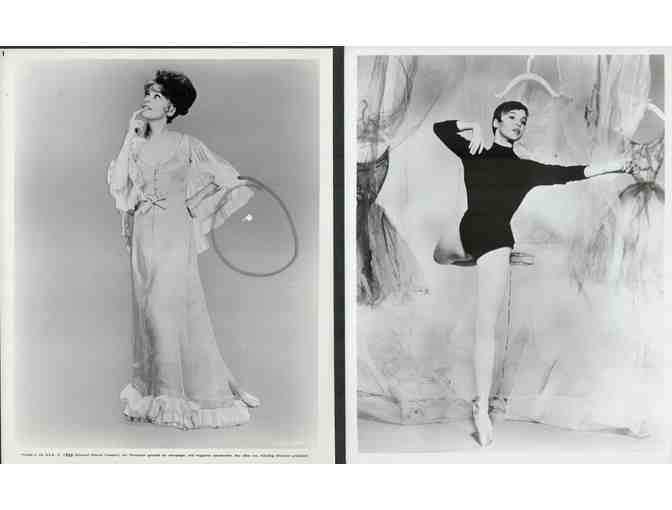 Leslie Caron, group of classic celebrity portraits, stills or photos