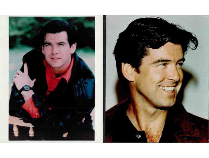 Pierce Brosnan, collectors lot, group of classic celebrity portraits, stills or photos