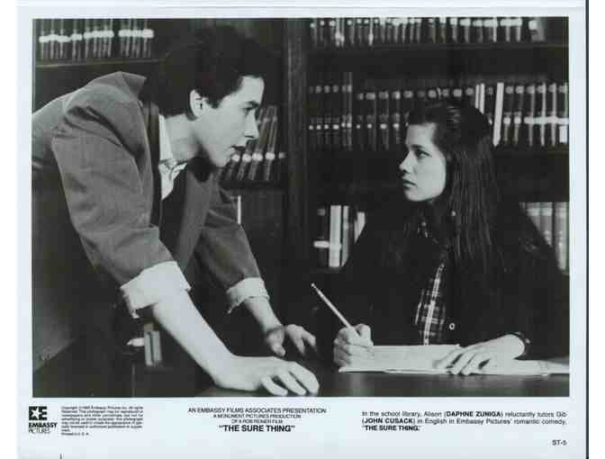 SURE THING, 1985, movie stills, John Cusack, Daphne Zuniga