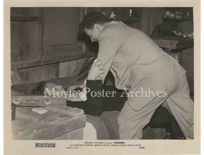 TARNISHED, 1950, press stills, Patrick, Franz, Fuller, Young, Lydon