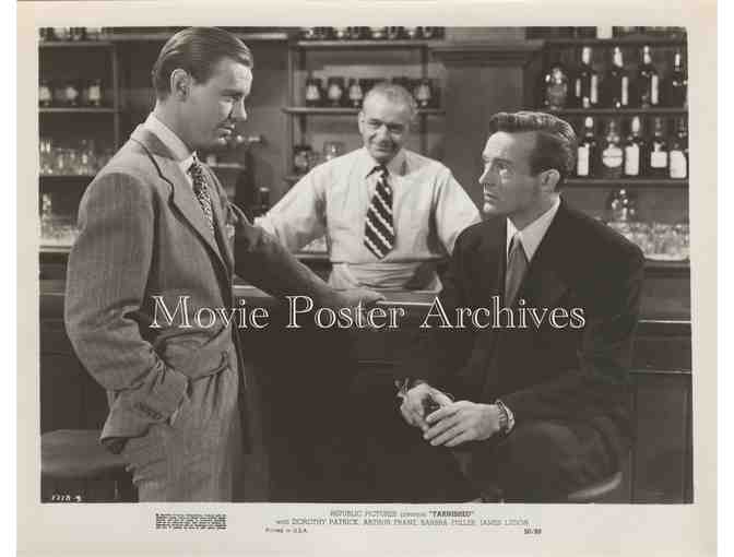 TARNISHED, 1950, press stills, Patrick, Franz, Fuller, Young, Lydon