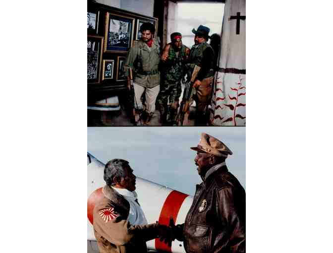 IRON EAGLE 3, 1992, color photographs, Louis Gossett Jr., Sonny Chiba