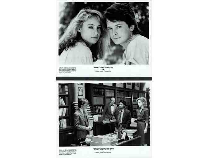 BRIGHT LIGHTS BIG CITY, stills and photographs, collectors lot, Michael J. Fox