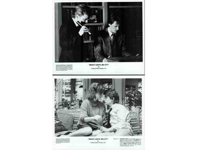 BRIGHT LIGHTS BIG CITY, stills and photographs, collectors lot, Michael J. Fox