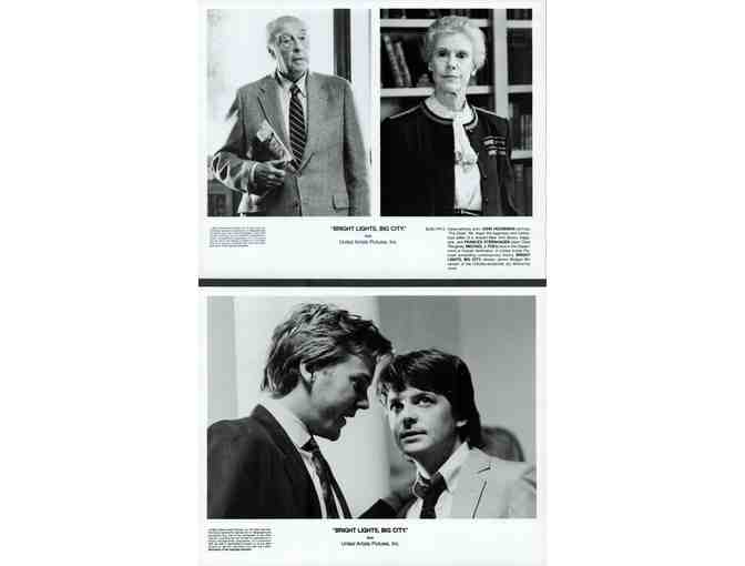 BRIGHT LIGHTS BIG CITY, stills and photographs, collectors lot, Michael J. Fox