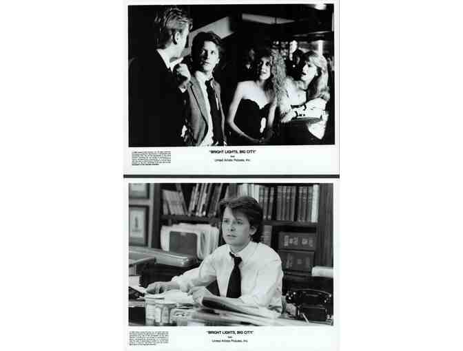 BRIGHT LIGHTS BIG CITY, stills and photographs, collectors lot, Michael J. Fox