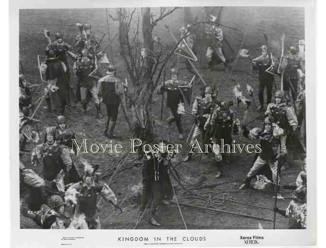 KINGDOM IN THE CLOUDS, 1971 production still set, Romanian fairy tale.