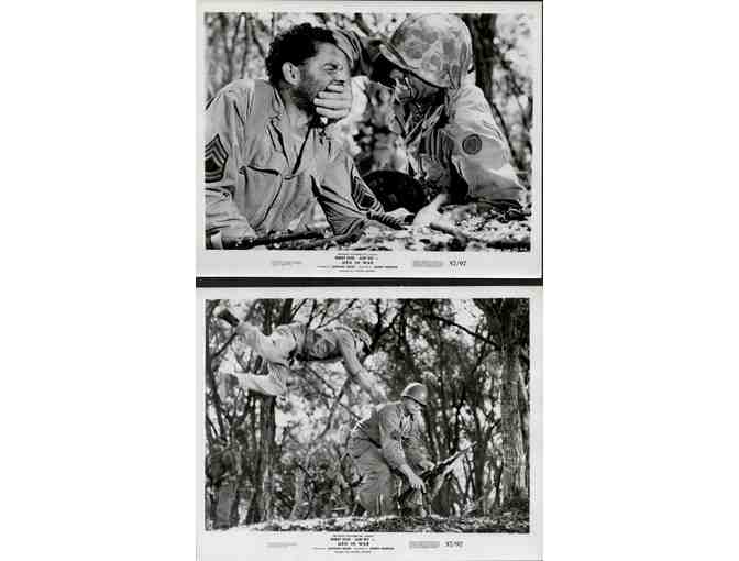 MEN IN WAR, 1957, movie stills, collectors lot, Robert Ryan, Aldo Ray