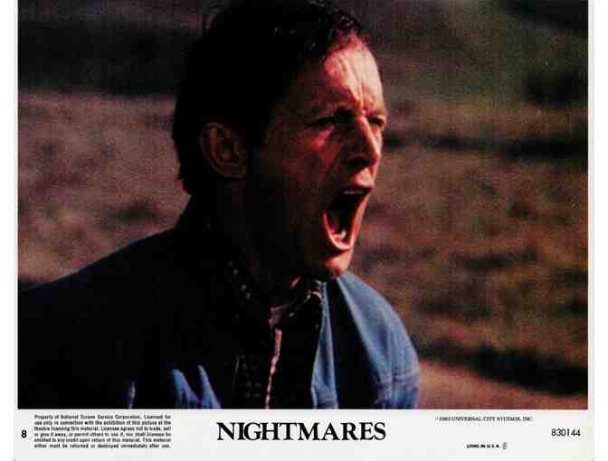 NIGHTMARES, 1983, cards and stills, Emilio Estevez, Lance Henriksen