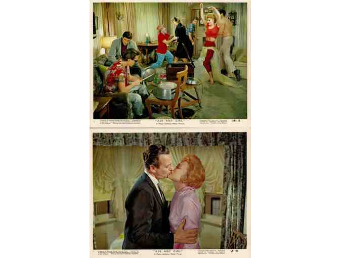 ASK ANY GIRL, 1959, mini lobby cards, David Niven, Shirley MacLaine