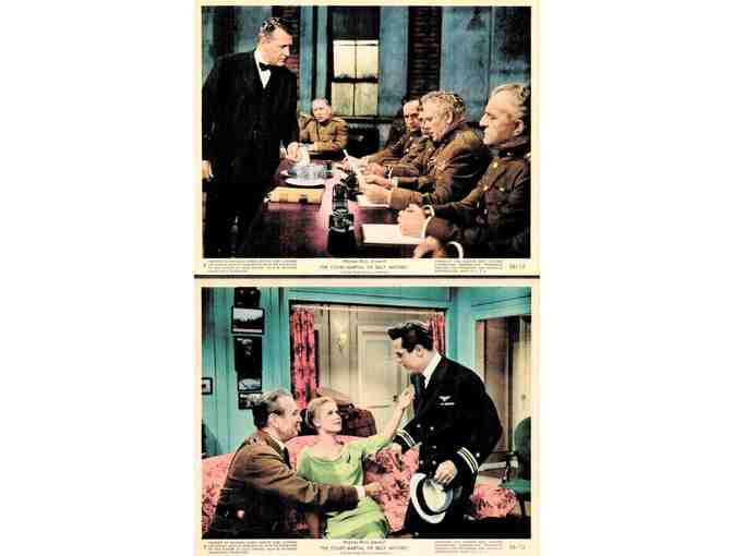 COURT-MARTIAL OF BILLY MITCHELL, 1956, mini lobby cards, Gary Cooper