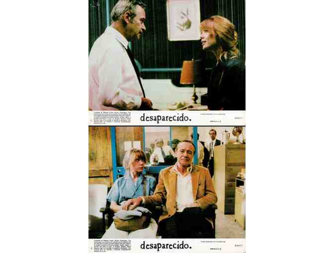 MISSING, 1982, mini lobby cards, Jack Lemmon, Sissy Spacek