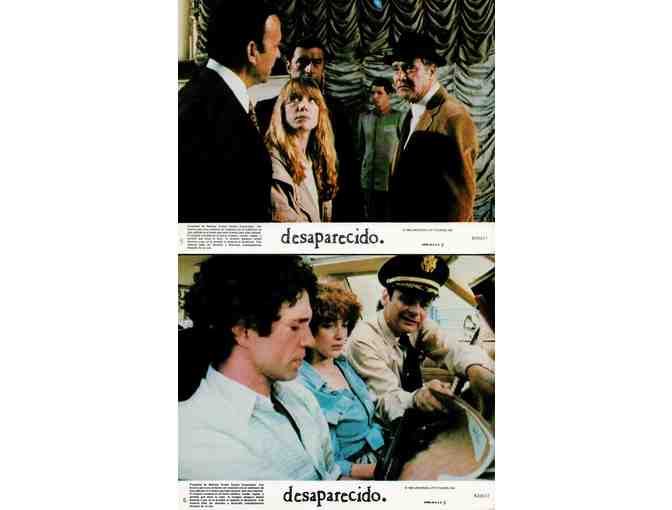 MISSING, 1982, mini lobby cards, Jack Lemmon, Sissy Spacek